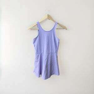 BIN3 Girls XL Old Navy PowerSoft Sleeveless Athletic Tennis Dress in Lavender
